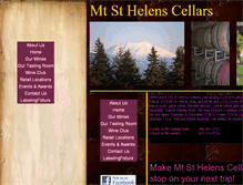 Tablet Screenshot of mtsthelenscellars.com